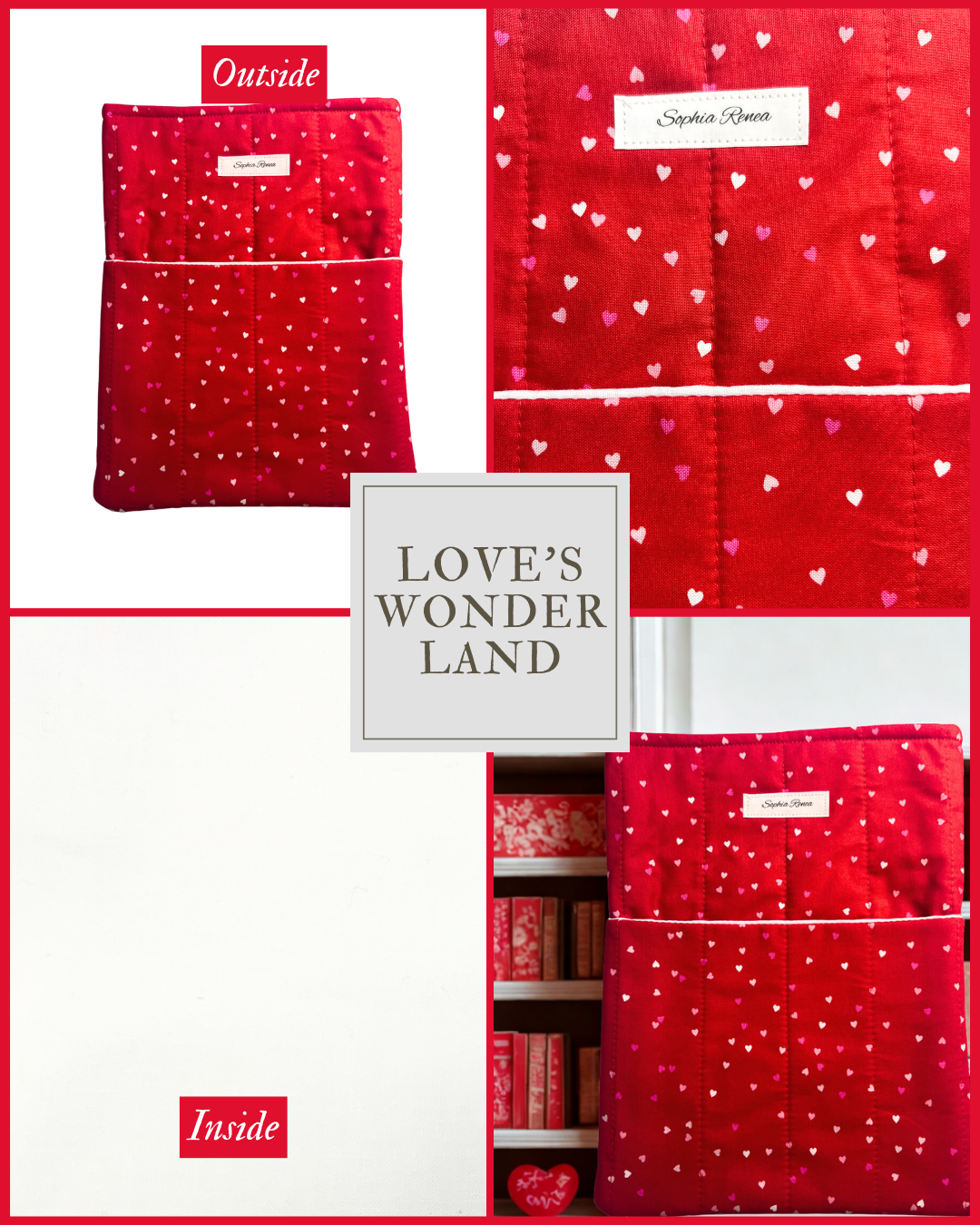 Love's Wonderland Book Sleeve