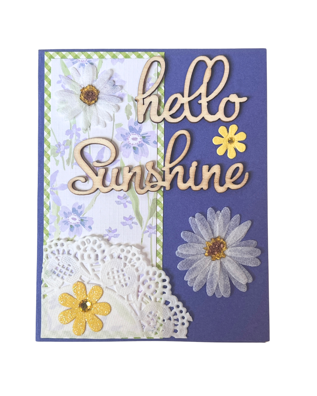 Hello Sunshine Handmade Card