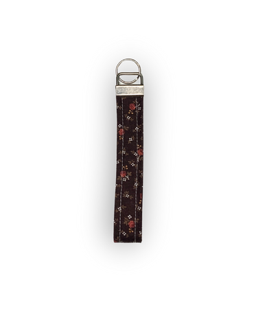 Brown Sugar Roses Wristlet