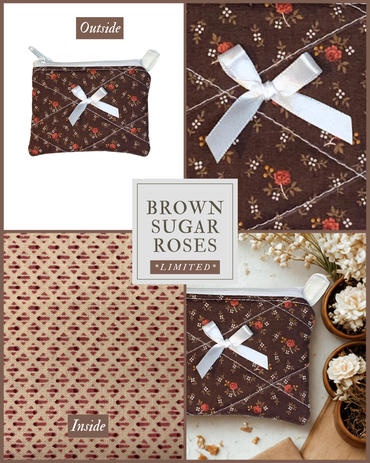 Brown Sugar Roses Wallet