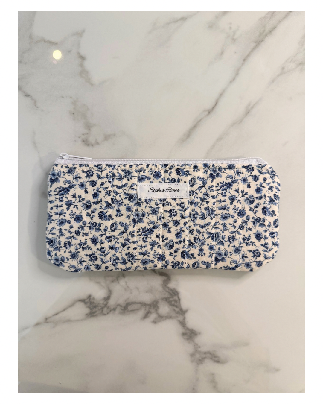 Sunday Blue Pencil Case