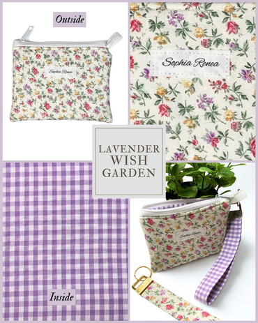 Lavender Wish Garden Wallet