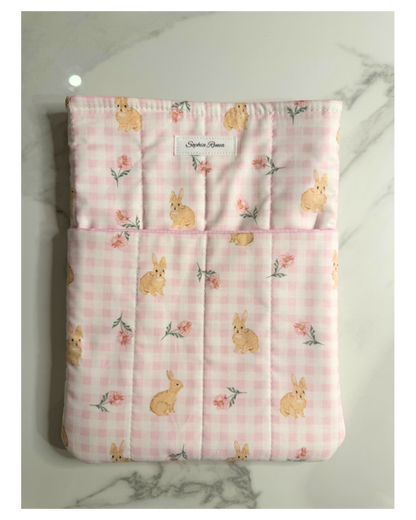 Bunny Blossom Book Sleeve