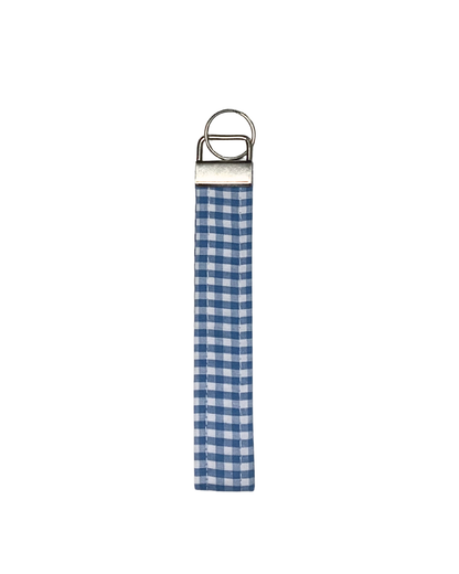 Little Blue Picnic Delight Wristlet