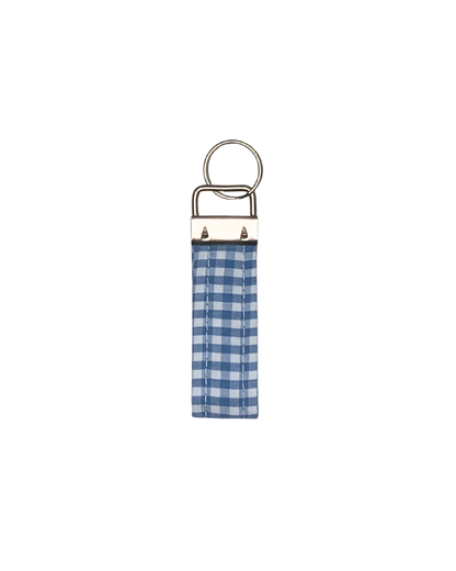 Little Blue Picnic Delight Wristlet