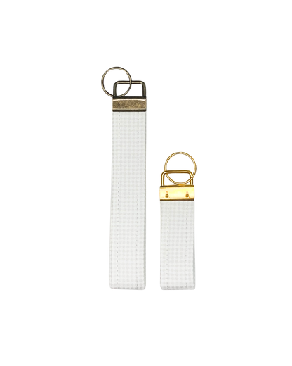 White Picnic Delight Wristlet