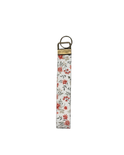 Orange Secret Garden Wristlet