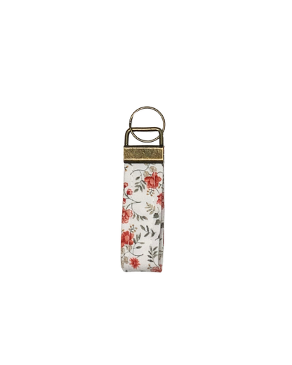Orange Secret Garden Wristlet