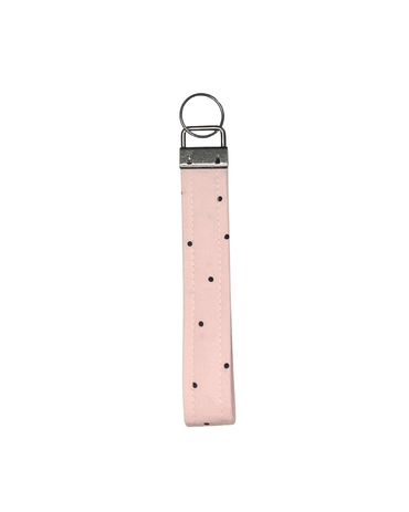 Pretty N Pink Polka Dots Wristlet