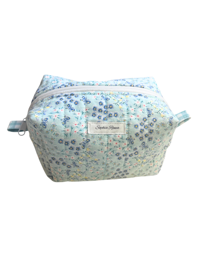 Medium Floral Lagoon Makeup Bag