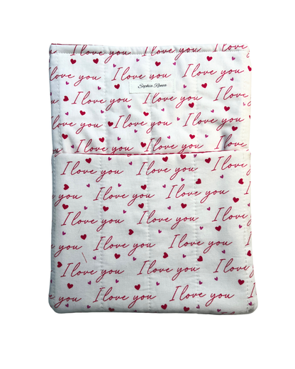 I Love You Book Sleeve