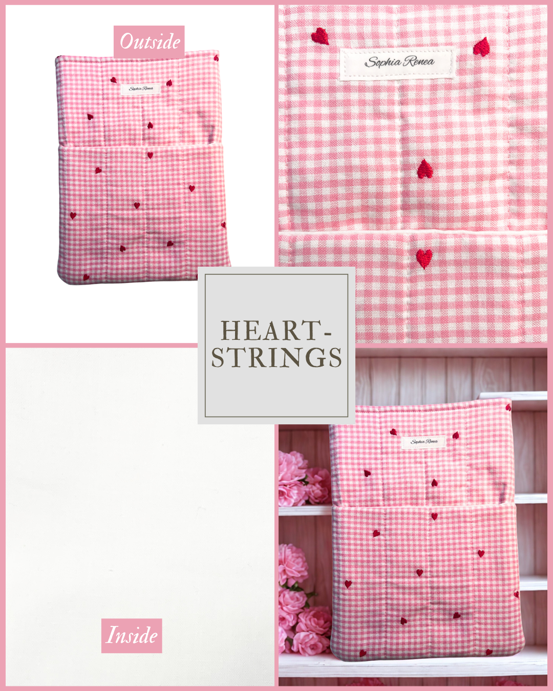 Heart Strings Book Sleeve