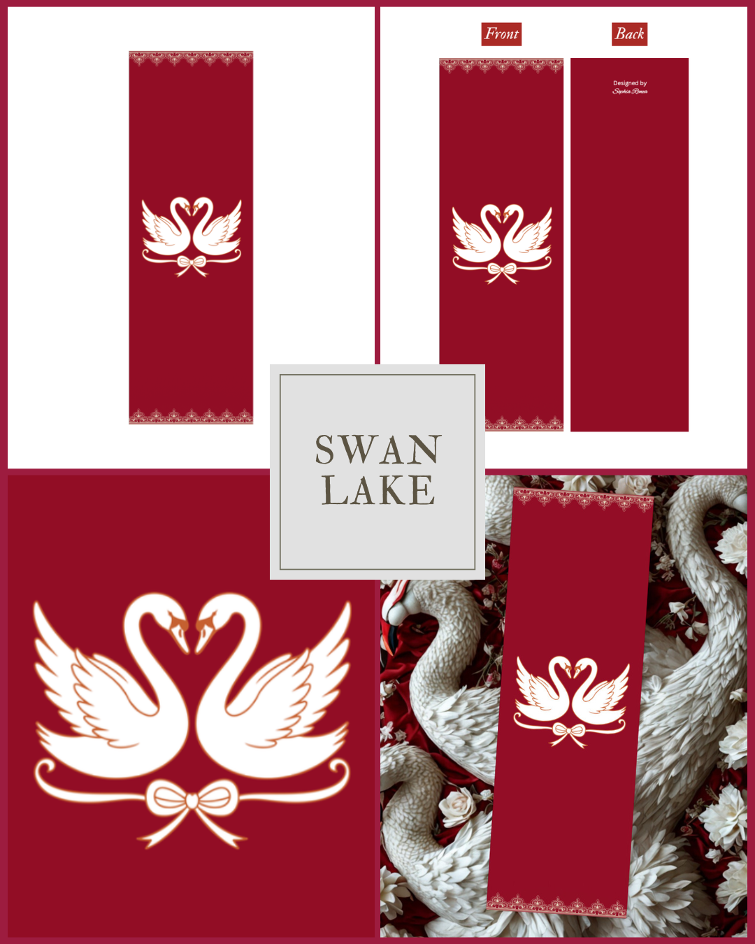 Swan Lake Bookmark