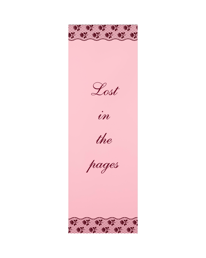 Lost In The Pages Bookmark