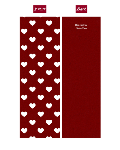 Lovey Dovey Hearts Bookmark