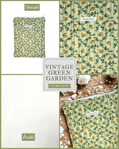 Handmade Quilted Book Sleeve