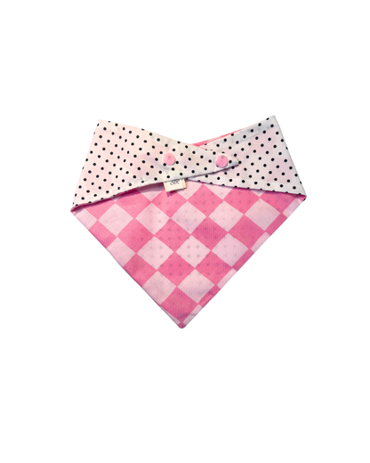 Dots & Pink Checkers | Medium