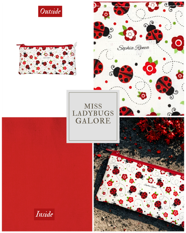 Miss LadyBugs Galore Pencil Case
