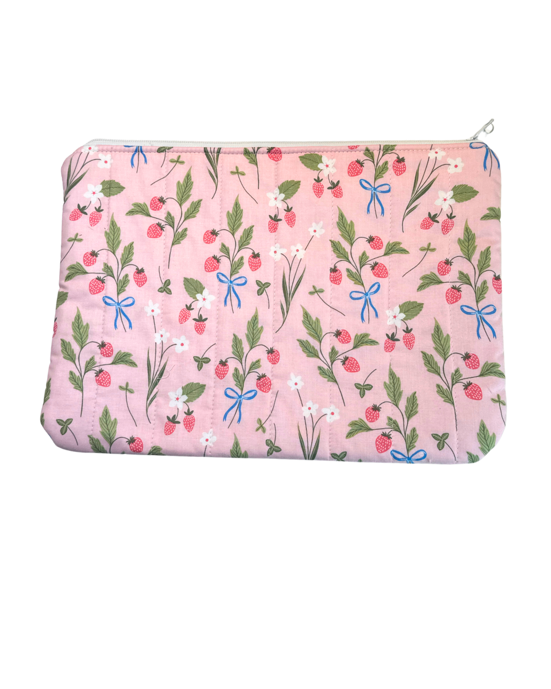 Strawberry Fields Gingham Laptop Sleeve