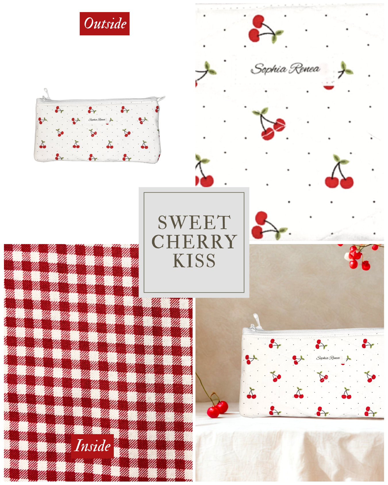 Handmade Quilted Pencil Sleeve