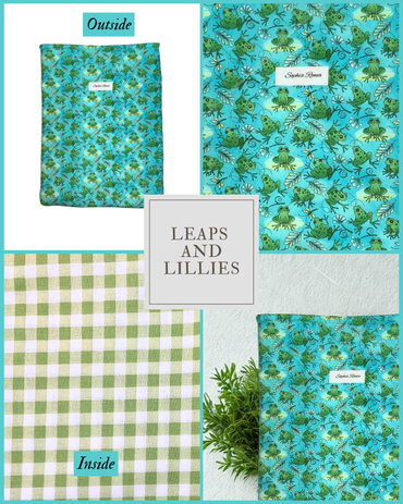 Leaps And Lillies Book Sleeve