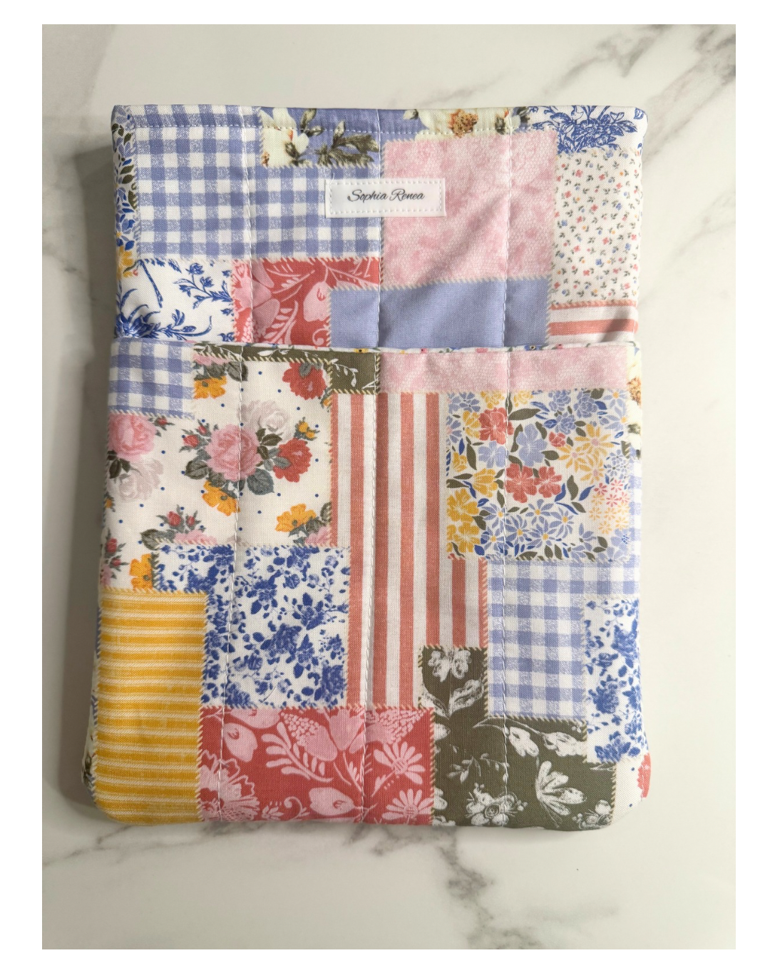 Patchwork Meadows Book Sleeve