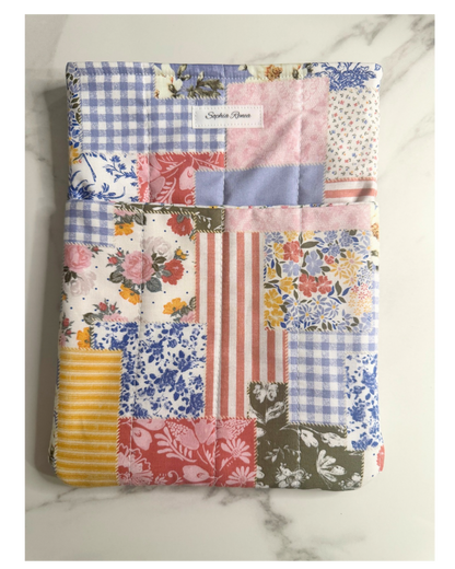 Patchwork Meadows Book Sleeve