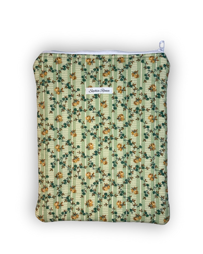 Handmade Quilted Book Sleeve