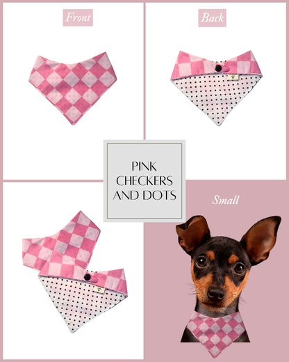 Pink Checkers & Dots | Small