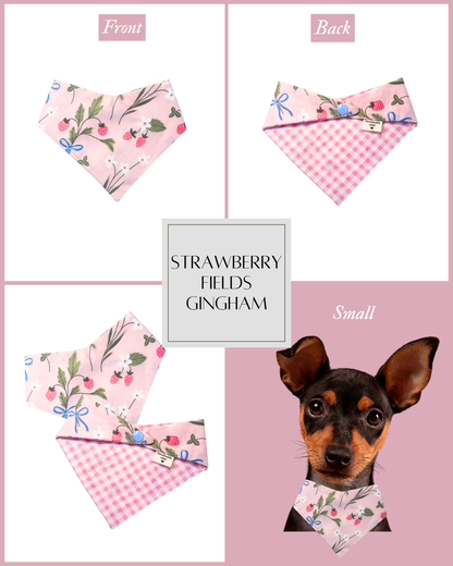 Strawberry Fields Gingham | Small