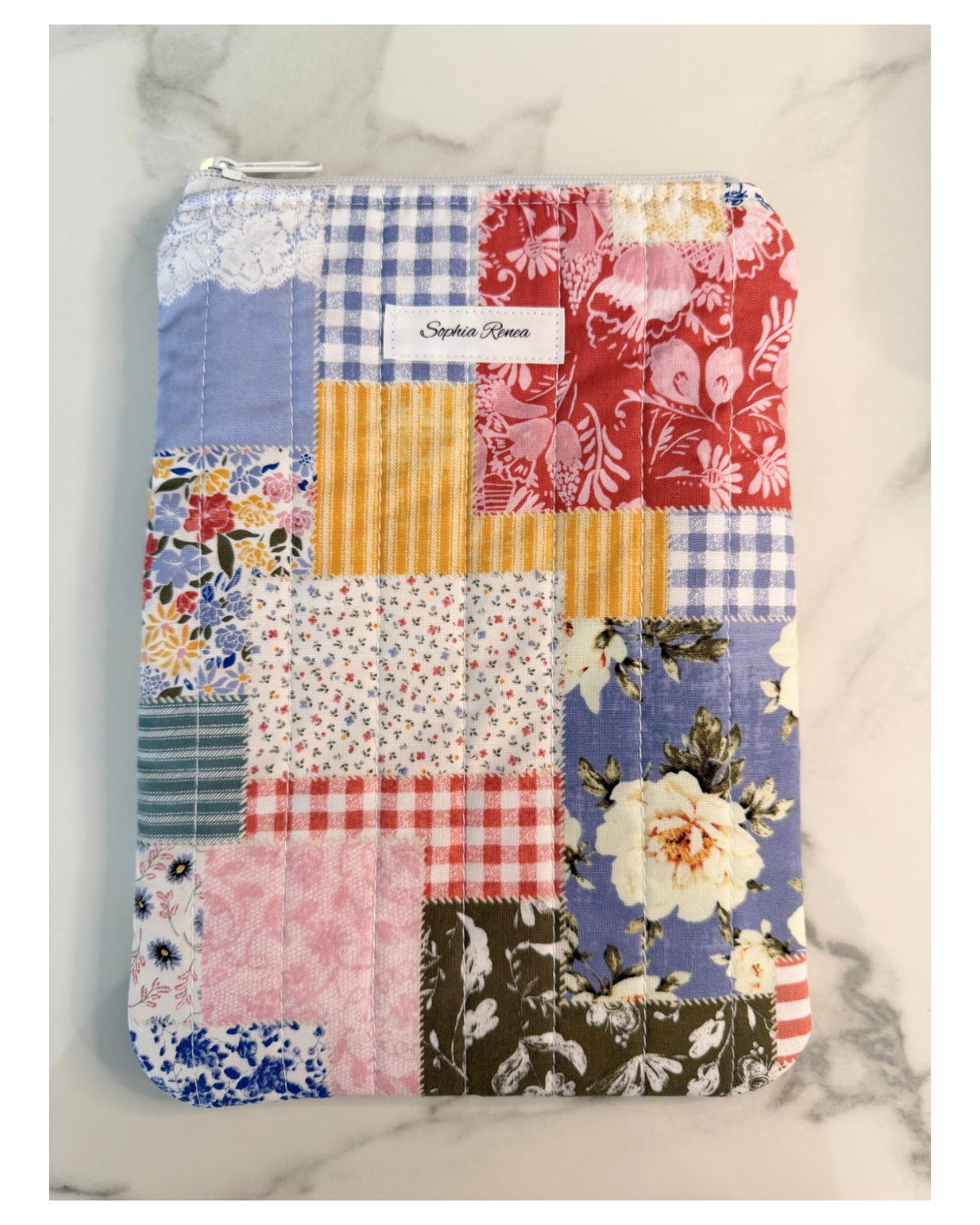 Patchwork Meadows Kindle Sleeve