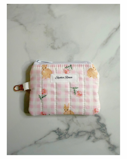 Bunny Blossom Mini Wallet