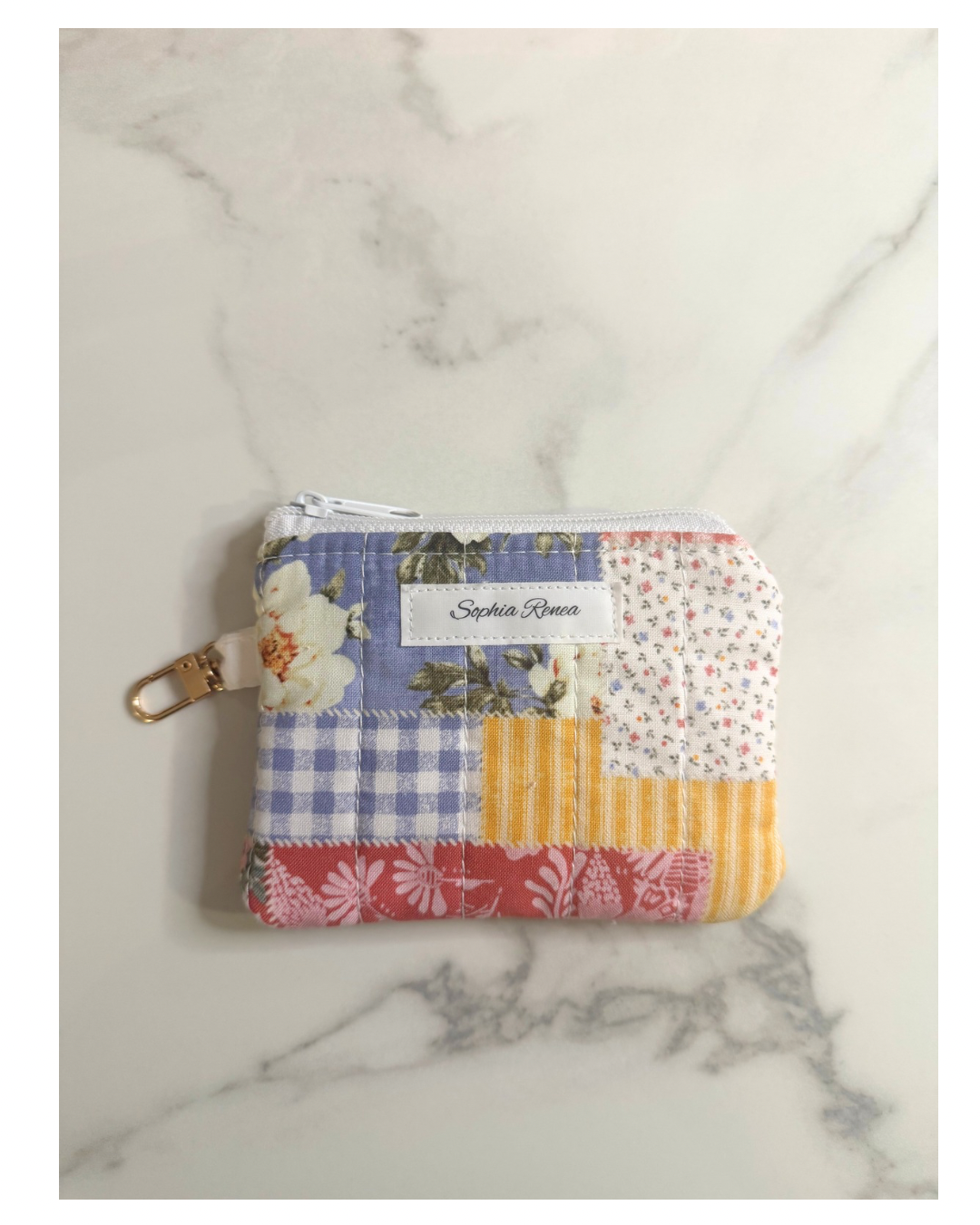 Patchwork Meadows Mini Wallet