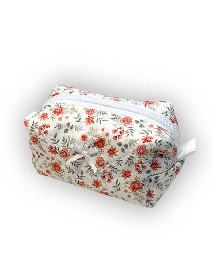 Handmade Quilted Mini Makeup Bag